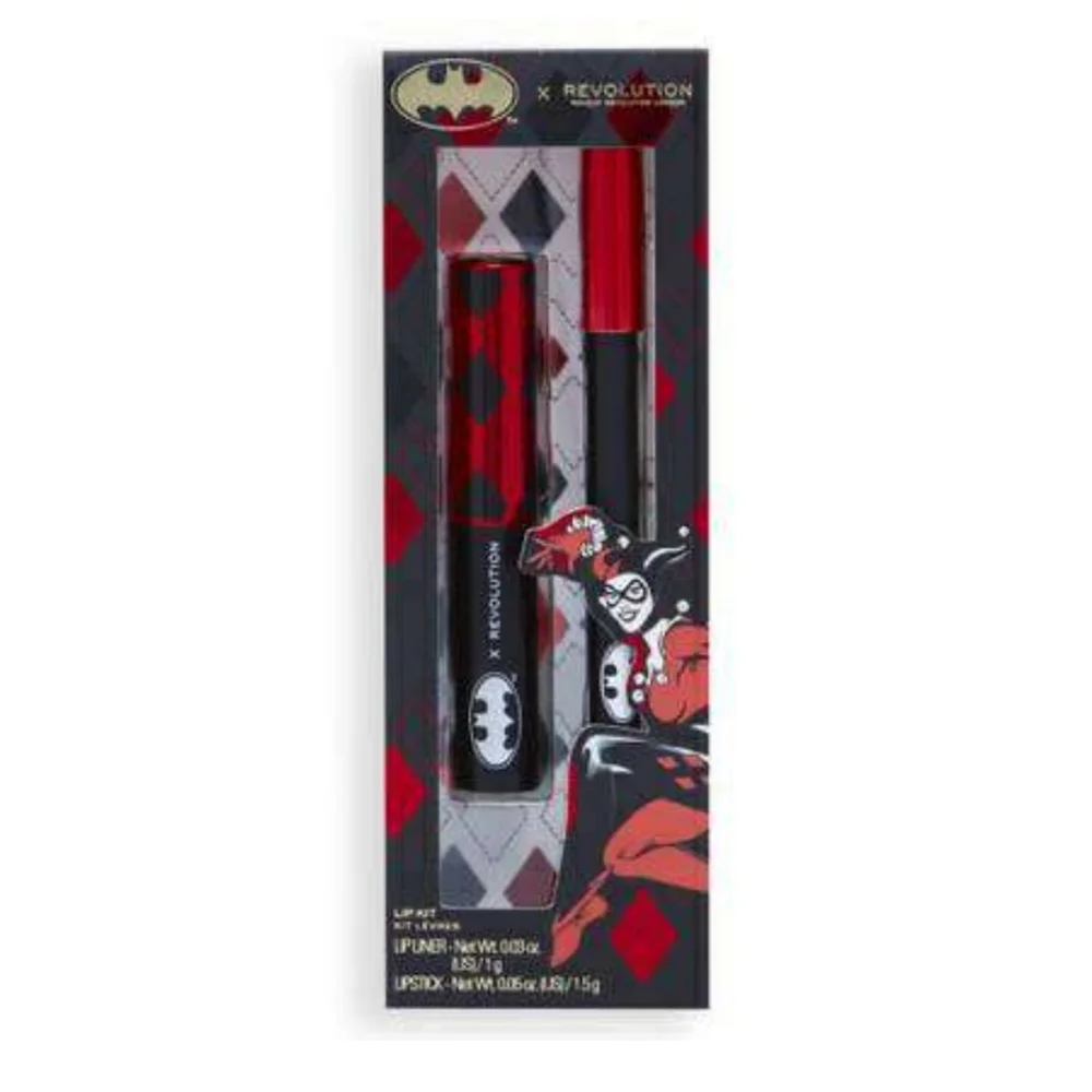 ❇️Revolution x Harley Quinn DISCONTINUED Lip Kit NWT